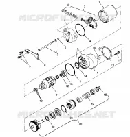 STARTING MOTOR SPORT 400L W958540 (4930133013D001)