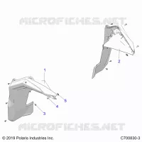 FENDER FLARES, FRONT