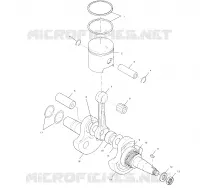 CRANKSHAFT AND PISTON