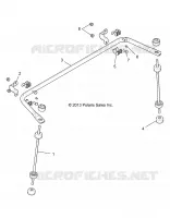 REAR SUSPENSION STABILIZER BAR