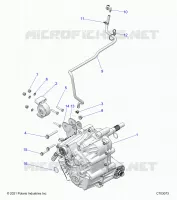 DRIVE TRAIN, MAIN GEARCASE MOUNTING
