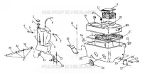 OIL TANK/AIR BOX  440 XCR (4921352135033A)