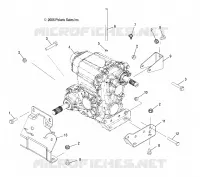 DRIVE TRAIN, MAIN GEARCASE MOUNTING
