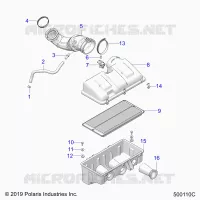 ENGINE, AIR INTAKE