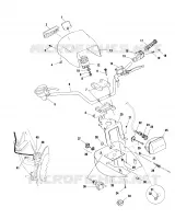 HANDLEBAR   HEADLIGHT POD