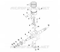 CRANKSHAFT AND PISTON
