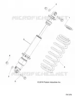 REAR SUSPENSION SHOCK MOUNTING