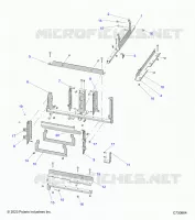 ELECTRICAL, BATTERY, MOUNTING, PT R24E3GC4FD/SC4CD/SC4FD (C730384)