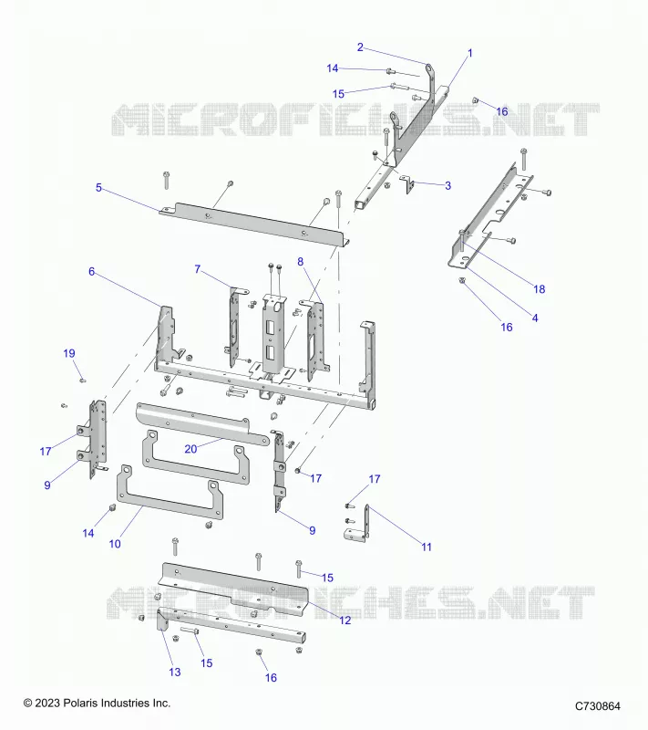 ELECTRICAL, BATTERY, MOUNTING, PT R24E3GC4FD/SC4CD/SC4FD (C730384)