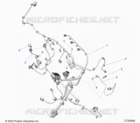 ELECTRICAL, WIRE HARNESS, ENGINE