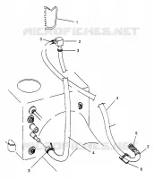 WATER SIPHON HURRICANE B964466 AND  INTL. HURRICANE I964466 (4935733573B008)