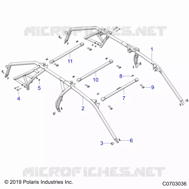 CHASSIS, CAB FRAME
