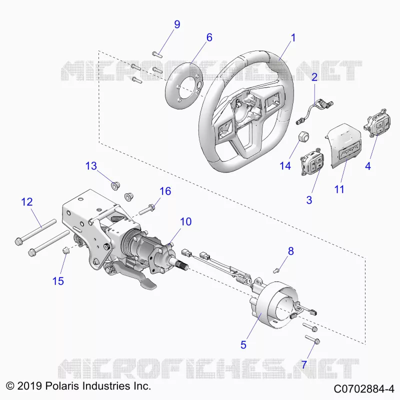STEERING, UPPER, PREMIUM/DELUXE