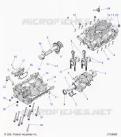 ENGINE, CRANKCASE AND CRANKSHAFT