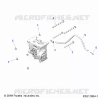 DRIVE TRAIN, GEARCASE MOUNTING, REAR