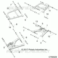 REAR SUSPENSION CONTROL ARMS