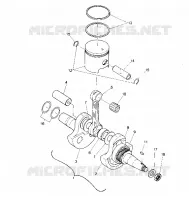 CRANKSHAFT AND PISTON ASSEMBLY (4914781478032A)