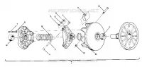 DRIVE CLUTCH STAR, SPRINT ES AND STARTRAK (4916811681016A)
