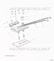 ENGINE, THROTTLE BODY AND VALVE COVER