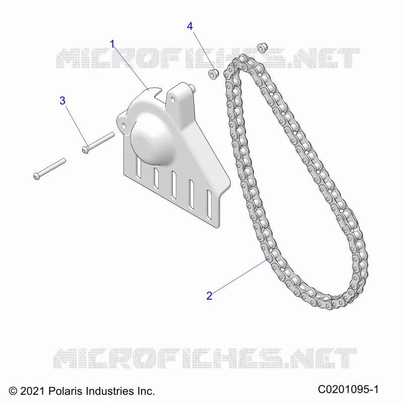 DRIVE TRAIN, CHAIN GUARD