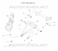SUSPENSION, A-ARM AND STRUT MOUNTING