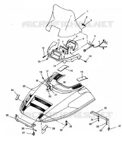 HOOD ASSEMBLY LITE GT E943133 (49273527350005)