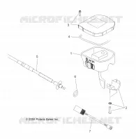 STEERING, CONTROLS, THROTTLE   ASM. AND CABLE