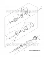 ENGINE, STARTING MOTOR