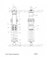 SUSPENSION, FRONT SHOCK
