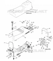 SEAT   GAS TANK ASSEMBLY XLT 0950756, XLT SKS 0950556,  XLT SKS EURO E950 (4928842884A008)