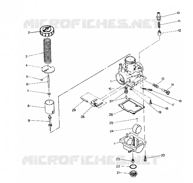 CARBURETOR BIG BOSS 4X6 (4919801980040A)