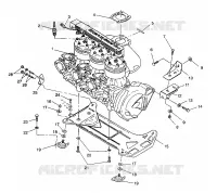 ENGINE MOUNTING SL 750 B944070 (4927012701011A)
