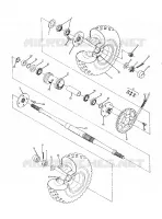 REAR WHEEL DRIVE ASSEMBLY 250 6X6 / W928727 (4922842284023A)