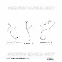 ELECTRICAL, GPS HARNESS AND ANTENNA