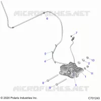 DRIVE TRAIN, FRONT GEARCASE MOUNTING