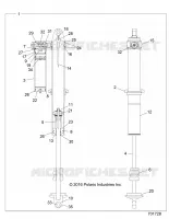 SUSPENSION, REAR SHOCK INTERNALS
