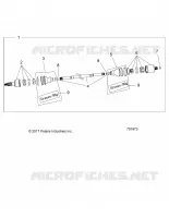 DRIVE TRAIN, REAR HALF SHAFT