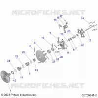 DRIVE TRAIN, PRIMARY CLUTCH