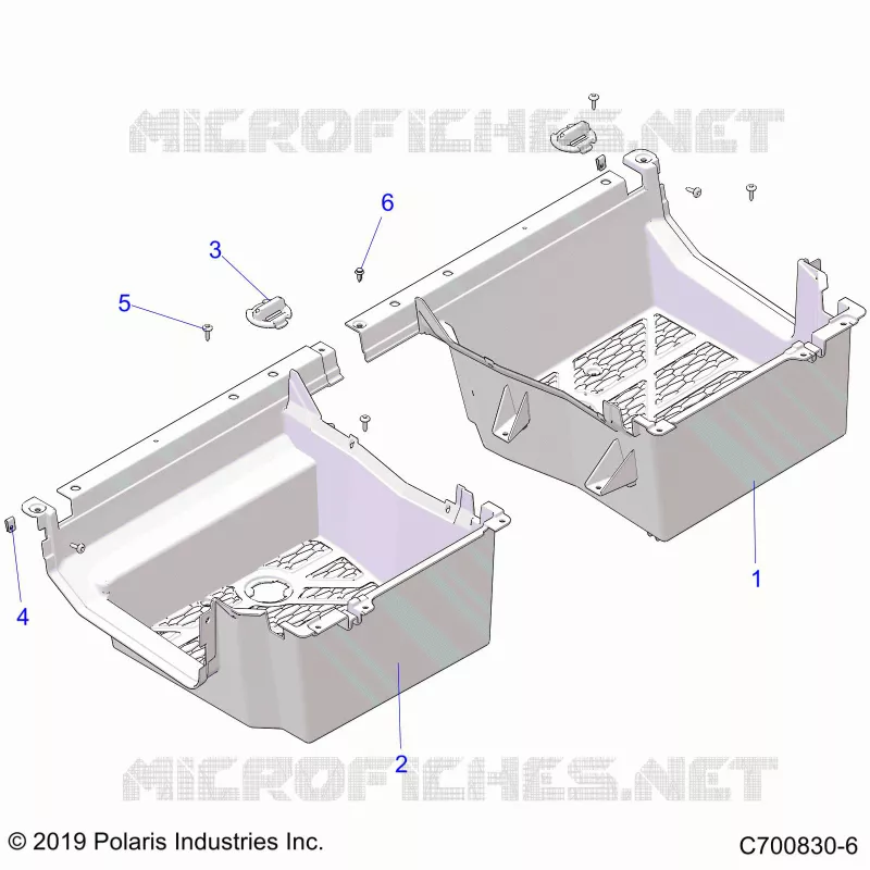 REAR BODYWORK FLOOR