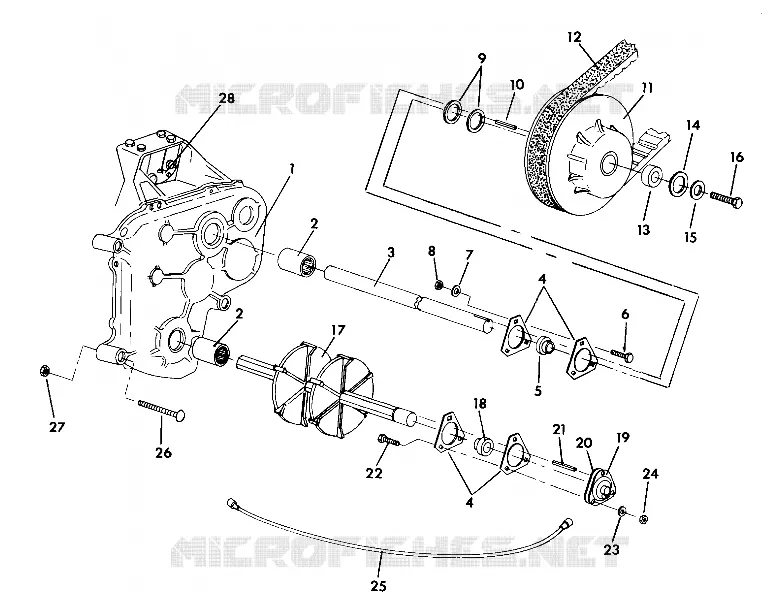 TRACK   DRIVE SHAFT SUPERTRAK UPDATED 2/90 (4917131713021A)
