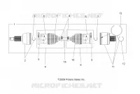 DRIVE TRAIN, DRIVE REAR SHAFT