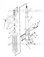 FRONT STRUT   ASSEMBLY 250 4X6 / W928627 (4922902290010A)