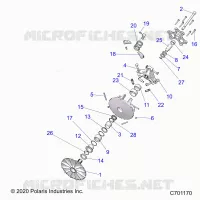 DRIVE TRAIN, PRIMARY CLUTCH