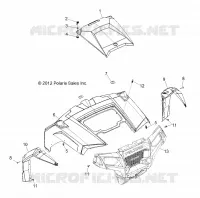 HOOD AND FRONT BODY WORK