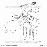 ELECTRICAL, WIRE HARNESS, ENGINE