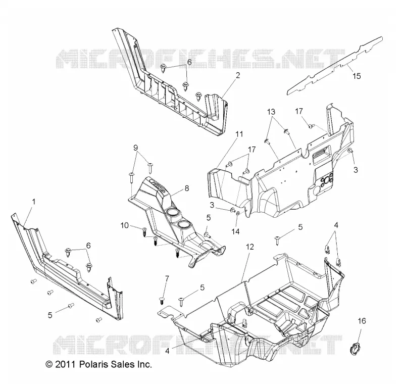 FLOOR AND ROCKER PANELS