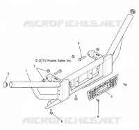 CHASSIS, FRONT BUMPER