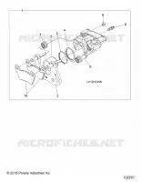 BRAKES, FRONT BRAKE CALIPER