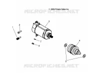 ENGINE, STARTING MOTOR