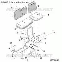 SEAT ASM. AND SLIDER